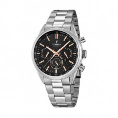 Ceas Barbati, Festina, Timeless Chronograph F16820/B - Marime universala