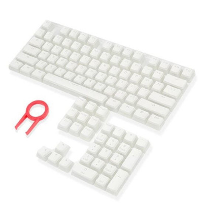 Taste de schimb pentru tastatura mecanica Redragon Scarab Pudding albe foto