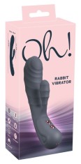 Vibrator iepure cu caneluri stimulatoare Oh! Rabbit Vibrator 2 x 10 moduri de foto