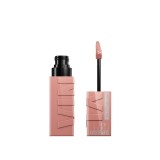Ruj Maybelline SuperStay Vinyl Ink 155 Upbeat, lucios, rezistent la transfer, culoare intensa, buze pline, hidratare, lunga durata