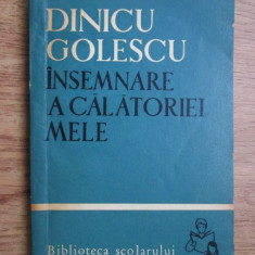Dinicu Golescu - Însemnare a călătoriei mele