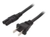 Cablu Alimentare IEC C7 NEMA 2m Negru