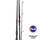 Lanseta Crap Okuma LS-8K 3.90m, 3.5lb, 2 Segmente, Carbon Toray 40T, Inele SIC 50-16, Mandrina Fuji TVS, Husa Inclusa