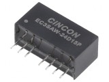 Convertor DC/DC 3W 9-36V la 15V/-15V SIP8