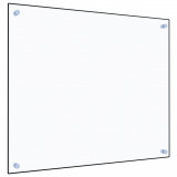 Panou antistropi bucătărie transparent 70x60 cm sticlă securiz.