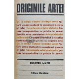 Originile artei - 1981 - Dumitru Matei (AJ114)