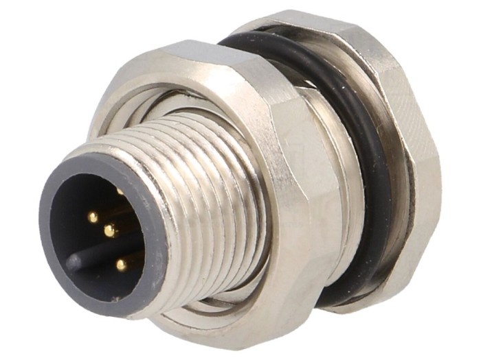 Conector M12 tată 5 pini, cod A