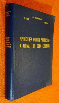 Aprecierea valorii productive a animalelor dupa exterior - Moldoveanu, Radu foto