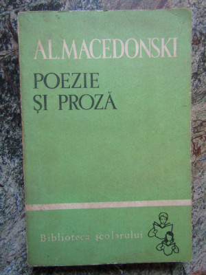 Al. Macedonski - Poezie si proza foto