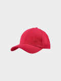 Șapcă cu cozoroc strapback unisex - roșie, 4F Sportswear