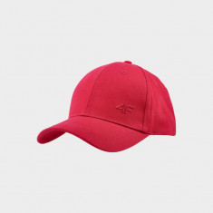 Șapcă cu cozoroc strapback unisex - roșie