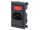 Conector Alimentare AC 10A 250V IEC 60320