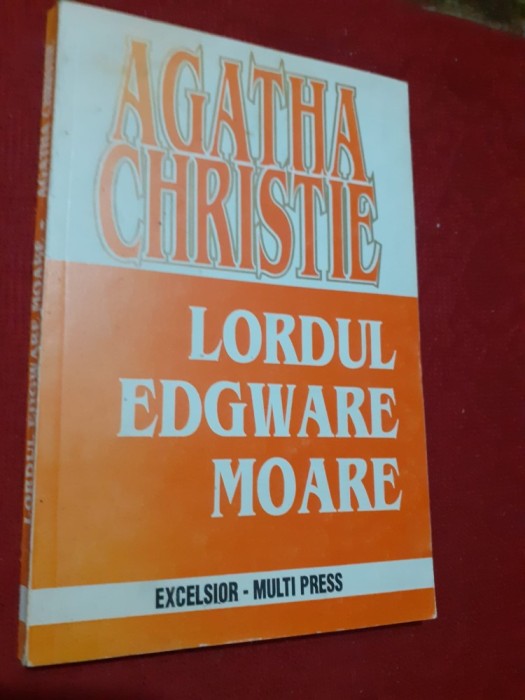 Lordul Edgware Moare - Agatha Christie, 5a