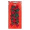 Set Fundițe Decorative, Model Carouri, Multicolor, Dimensiuni 7x9cm, 6 Bucăți