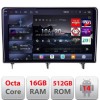 Navigatie Honda Civic 2022- Qled 2K Octa Core 16+512 LTE 4G DSP Wifi 5Ghz android auto carplay radio gps internet kit-civic2022+EDT-E810-2K CarStore T