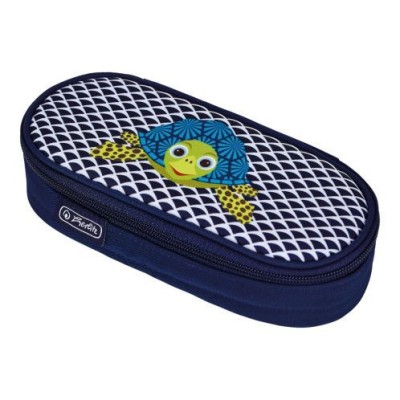 Necessaire oval, motiv cute animals turtle foto