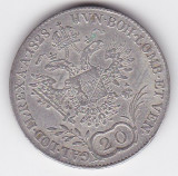AUSTRIA 20 KREUZER 1828 E ALBA IULIA, Europa, Argint