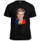 Tricou Ceausescu cu drapel si stema RSR