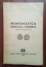 Numinismatica medievala și moderna - CORNELIU SECASEANU 1942 foto