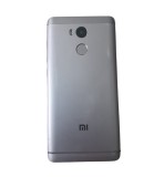 Capac spate xiaomi redmi 4 Dark Grey + senzor amprenta (Original Service Pack)