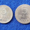 Moneda Set 4 bucati anul 1952 Republica Populara - 1 Ban - 3, 5 si 10 Bani