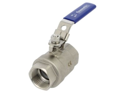 Supapă cu bilă Oțel AISI 316 PTFE 115mm PNEUMAT foto