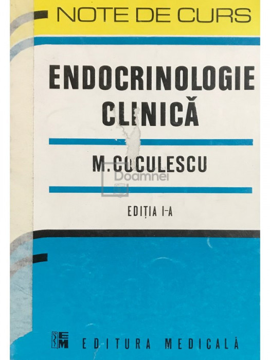 M. Coculescu - Endocrinologie clinica (ed. I)