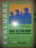 Ghid de evaluare pentru stiinte socio-umane