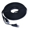 Cablu retea UTP CAT6 Gigabit, plat, 30m, RJ-45, Cupru