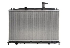 Radiator Hyundai Accent 06-10, motor: 1.4, 1.6, 650x370x12, OEM/OES (Hanon), Aluminiu/ Plastic brazat, 253101E000; 253101E001