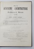 ACADEMY ARHITECTURE and ARCHITECTURAL REVIEW by ALEX KOCH - 1909