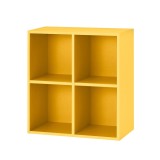 Boxie nyitott fali szekr&eacute;ny 80x80x37 cm s&aacute;rga