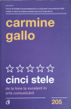 CINCI STELE DE LA BINE LA EXCELENT IN ARTA COMUNICARII-CARMINE GALLO, 2020