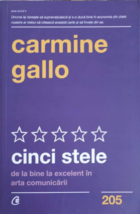 CINCI STELE DE LA BINE LA EXCELENT IN ARTA COMUNICARII-CARMINE GALLO