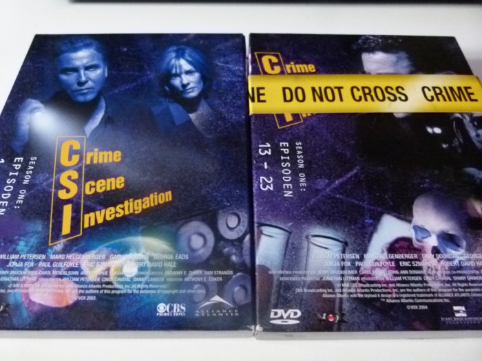 CSI - sesonul 1,ep1-12