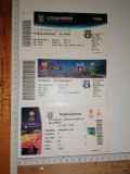 LOT 3 BILET MECI FOTBAL STEAUA -AKTOBE / COPENHAGEN /MACCABI HAIFA