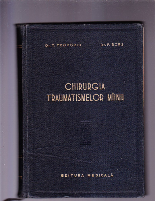 CHIRURGIA TRAUMATISMELOR MAINII