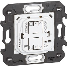 Intrerupator jaluzele fara fir conectat 2M Living Now Bticino K4027CW