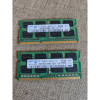Kit Memorie RAM Laptop DDR3 Samsung 8GB(2*4gb) 2Rx8 PC3-10600S-09-11-F3