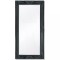 Gossi oglinda de perete in stil baroc, 100 x 50 cm, negru