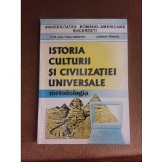 Istoria culturii si civilizatiei universale, metodologia - Paul Caravia