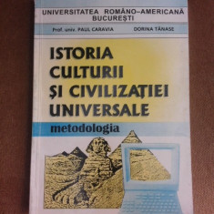 Istoria culturii si civilizatiei universale, metodologia - Paul Caravia