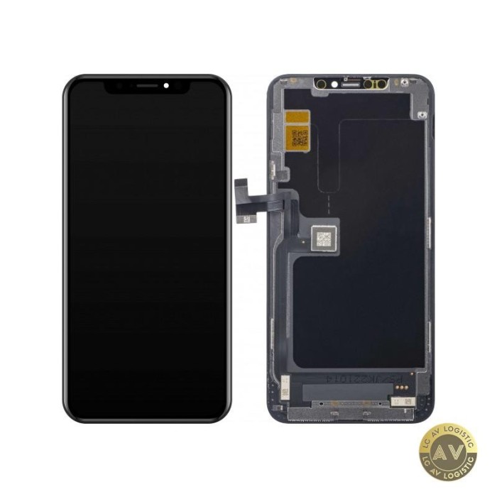 Display cu Touchscreen JK pentru Apple iPhone 11 Pro Max cu Rama Versiune LCD In-Cell Negru