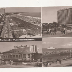 FS1 - Carte Postala - GERMANIA - Rostock , Hotel Neptun, circulata 1972