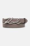 Karl Lagerfeld curea femei, culoarea bej