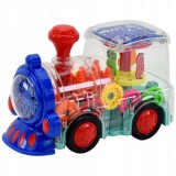 Jucarie interactiva trenulet cu locomotiva multicolora FS238-1A