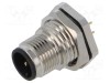 Conector M12 soclu tată 5 pini 60V 2A IP67 drept THT Lutronic