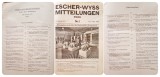 G756-I-Album Tehnic vechi- Germania 1932 ESCHER WYSS: Turbine HIDRAULICE-Turbocompresoare- Ventilatoare-Autovapoare-Pompe de stocare, utilitati Indus.