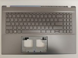 Carcasa superioara cu tastatura palmrest Laptop, Acer, Aspire 5 A515-57, A515-57G, A515-57T, 6B.K3BN2.001, AP3TY000110, AM3TY000200, iluminata, gri, l