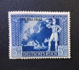 Germania (Deutsches Reich) 1942 - Congresul Poștal European de la Viena 3+7 Pf. (Marcă Poștală Neștampilată) - Cod: -OD1